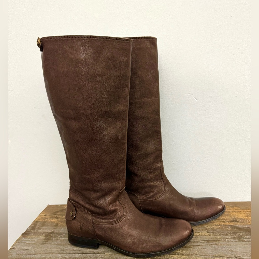 Frye Brown Brown Boots.
